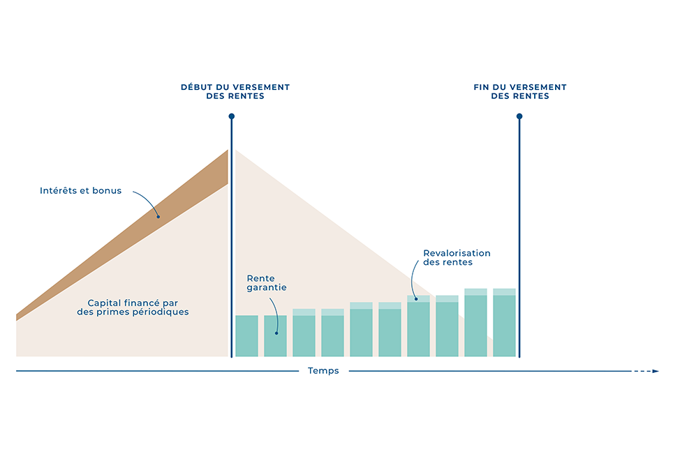 Revenu d’études financé par des primes périodiques